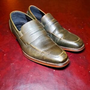 Bar III | Beau rare genuine leather loafers, 10M